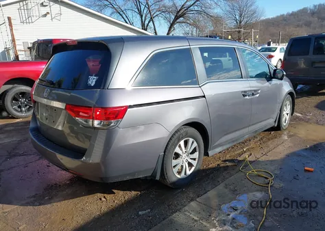 2015 Honda Odyssey Ex z USA, uszkodzony, nr VIN 5FNRL5H42FB002586